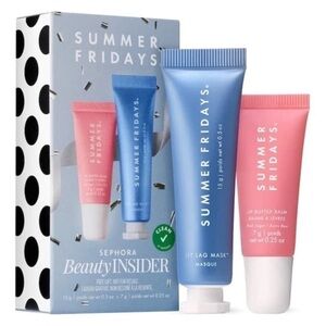 Summer Fridays Summer Fridays Jet lag mask 15g & Lip Butter balm 7g, New in Box